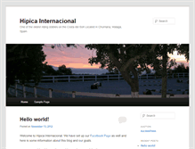 Tablet Screenshot of hipicainternacional.com